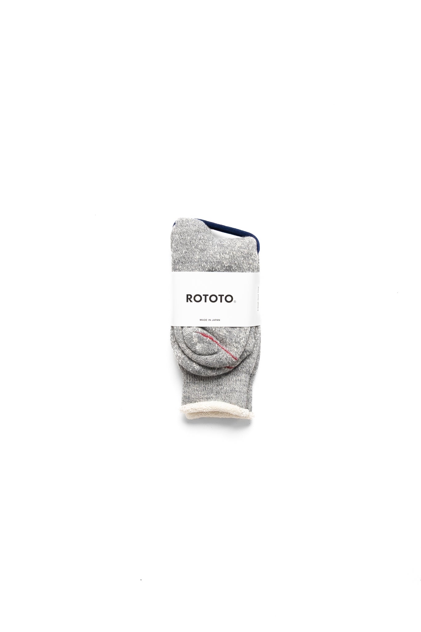 Double Face Crew Socks - Merino Wool & Organic Cotton