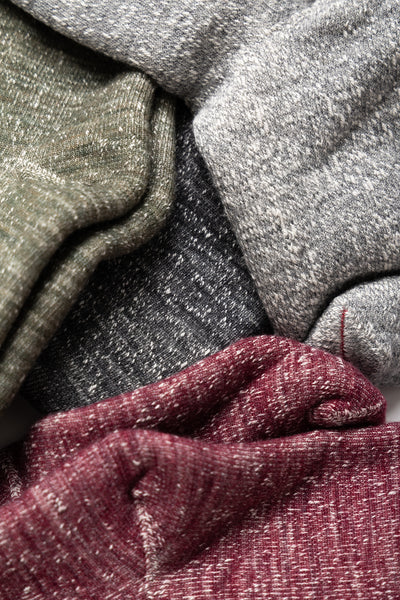 Double Face Crew Socks - Merino Wool & Organic Cotton