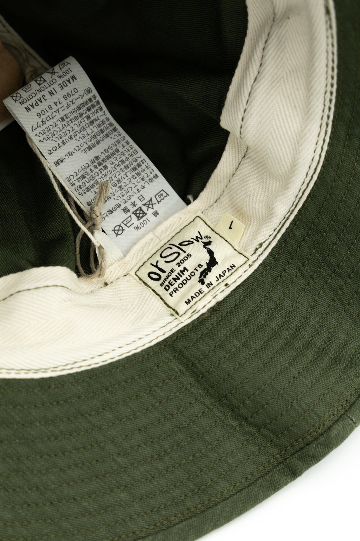 US NAVY Hat Reverse Sateen - Green