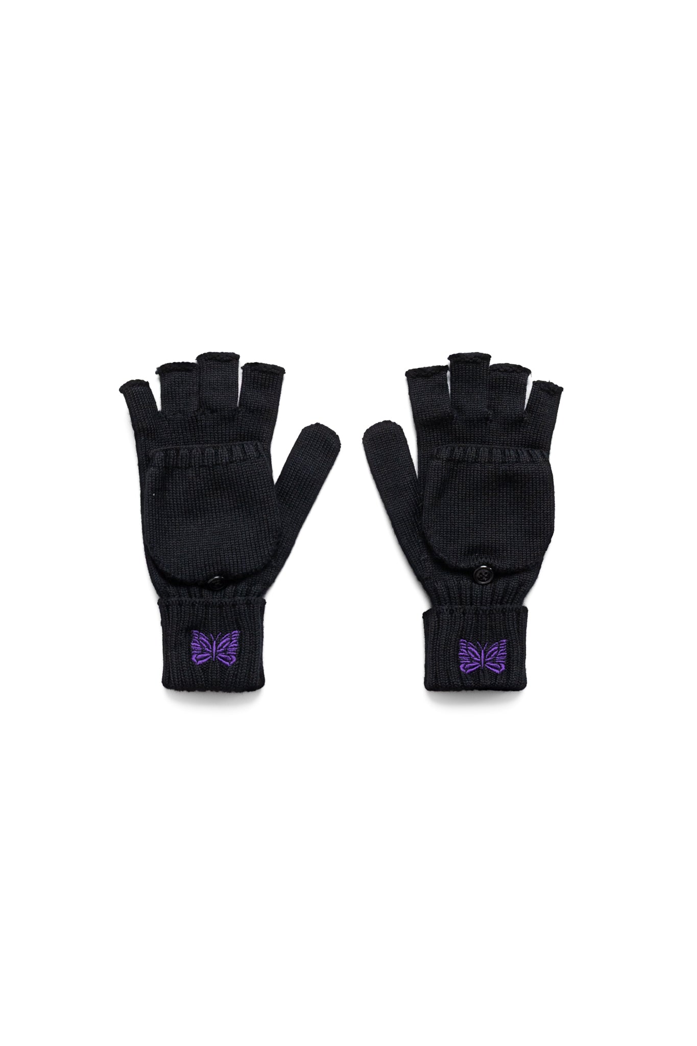 Convertible Glove Merino Wool - Black