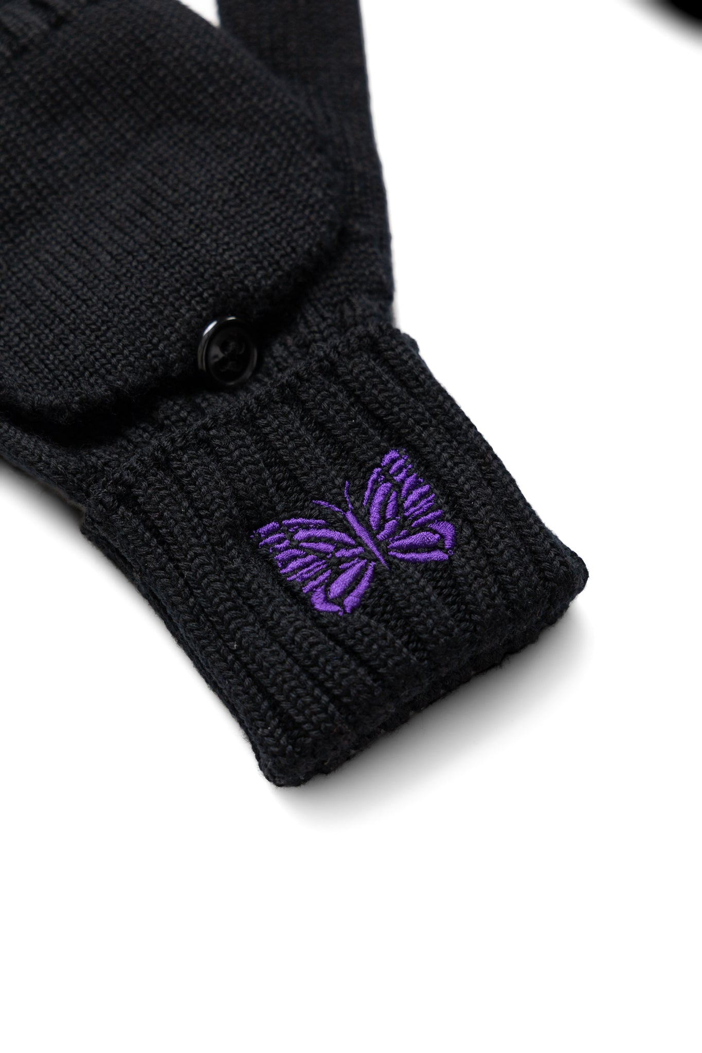 Convertible Glove Merino Wool - Black