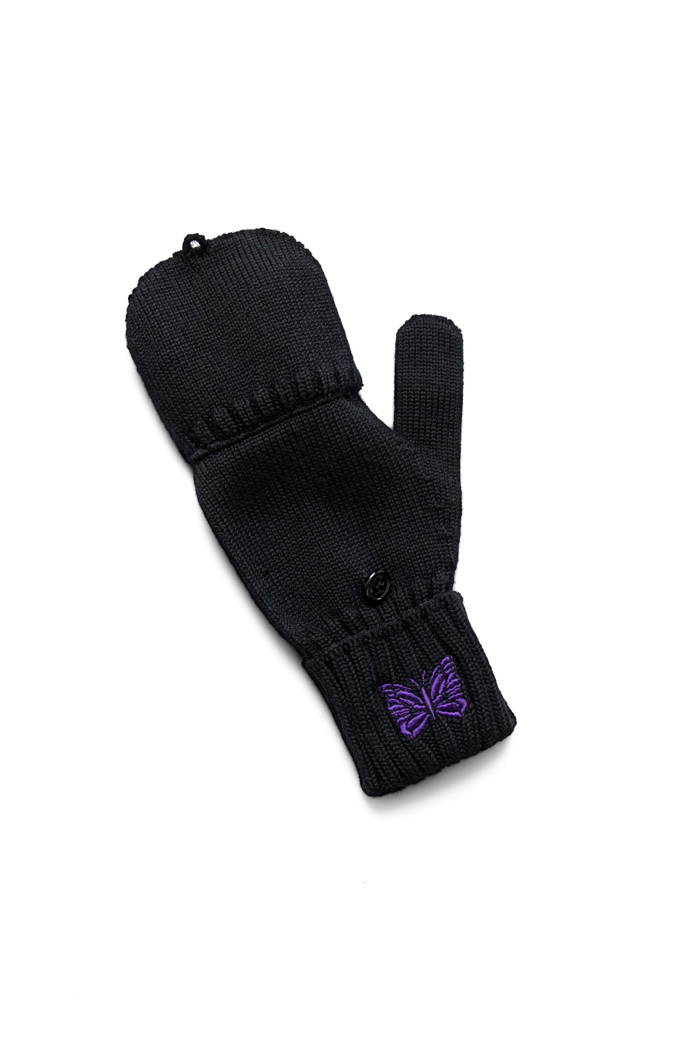 Convertible Glove Merino Wool - Black