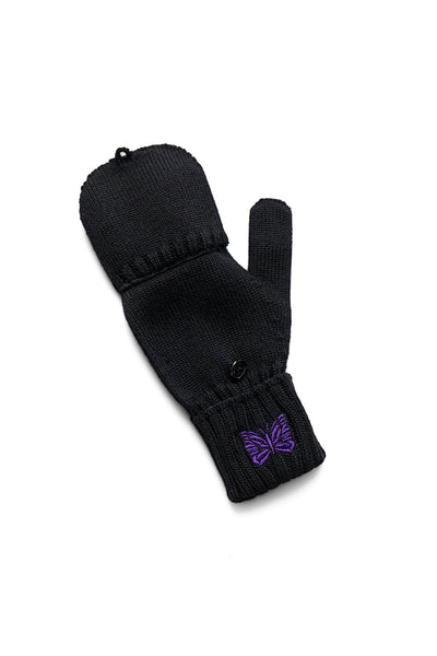 Convertible Glove Merino Wool - Black
