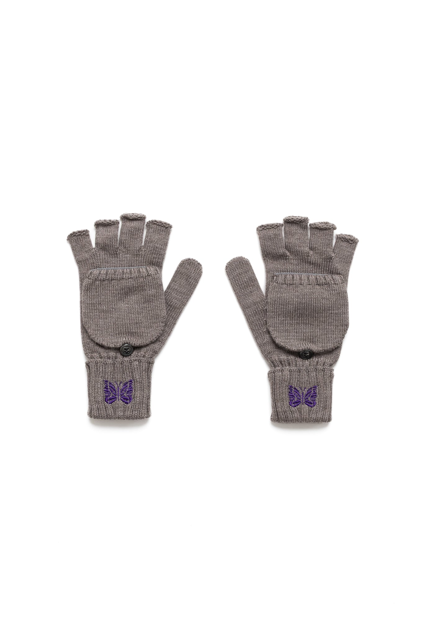 Convertible Glove Merino Wool - Grey