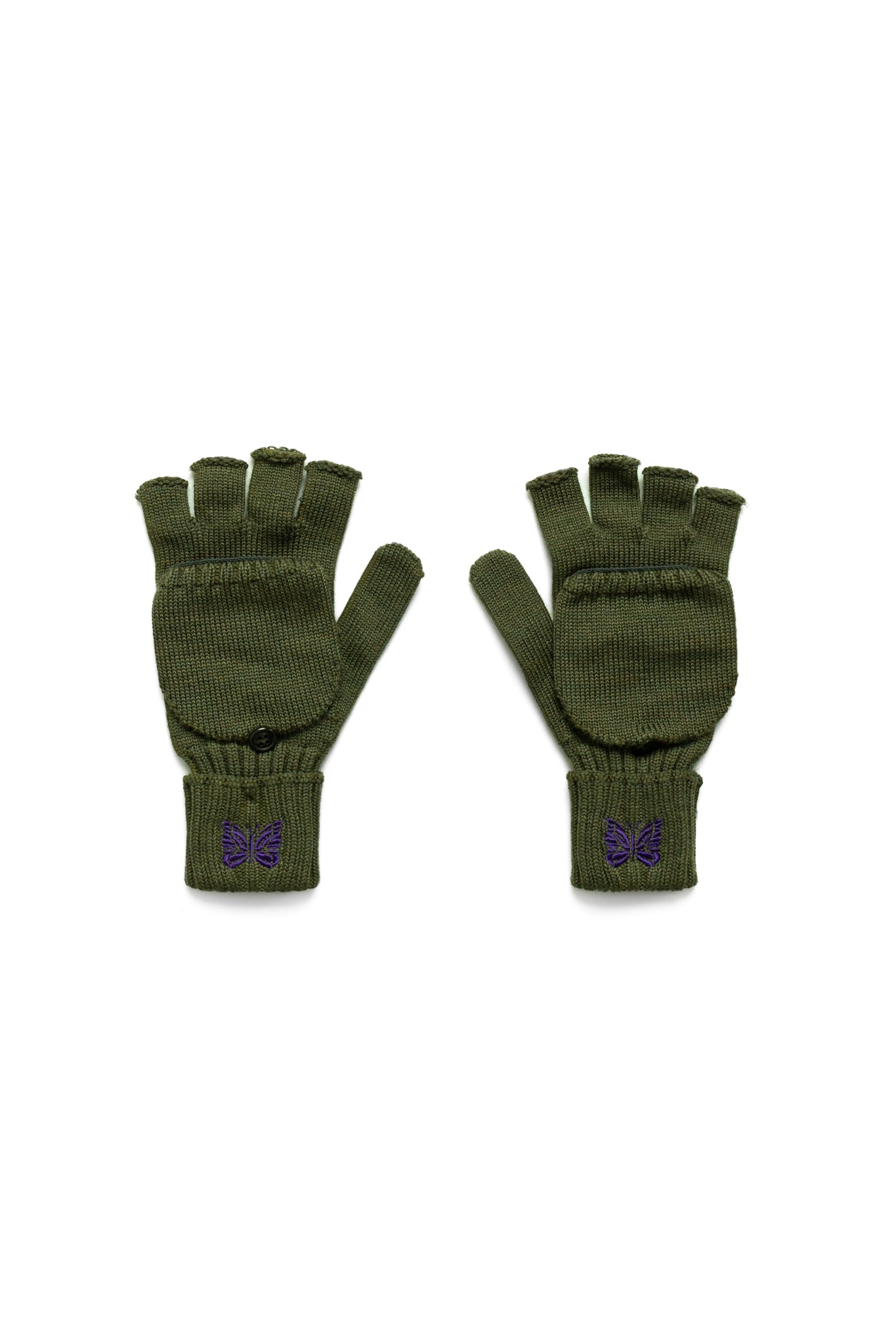 Convertible Glove Merino Wool - Olive