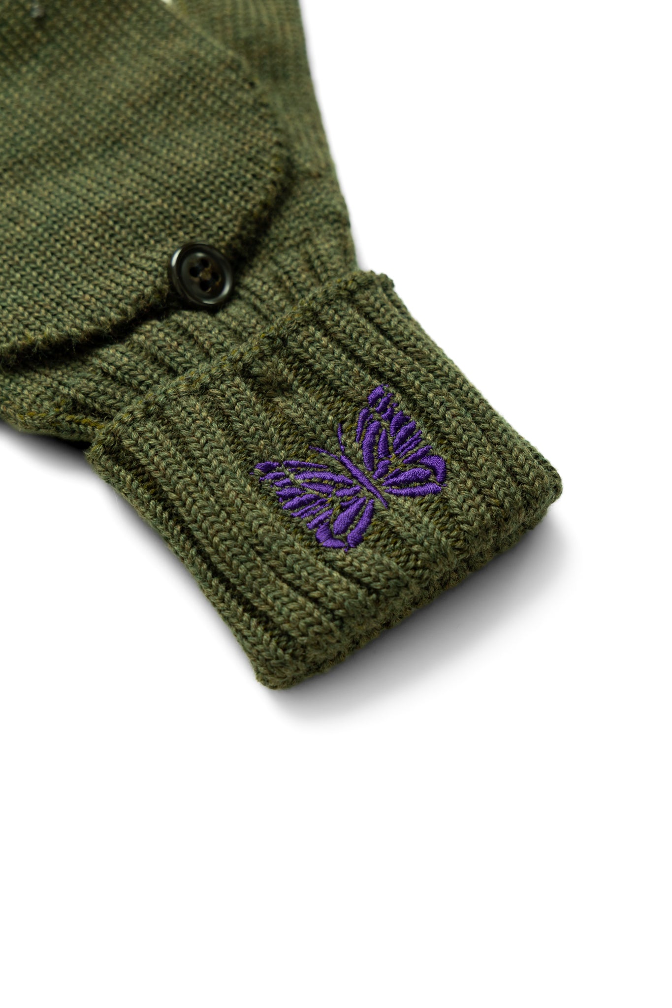 Convertible Glove Merino Wool - Olive