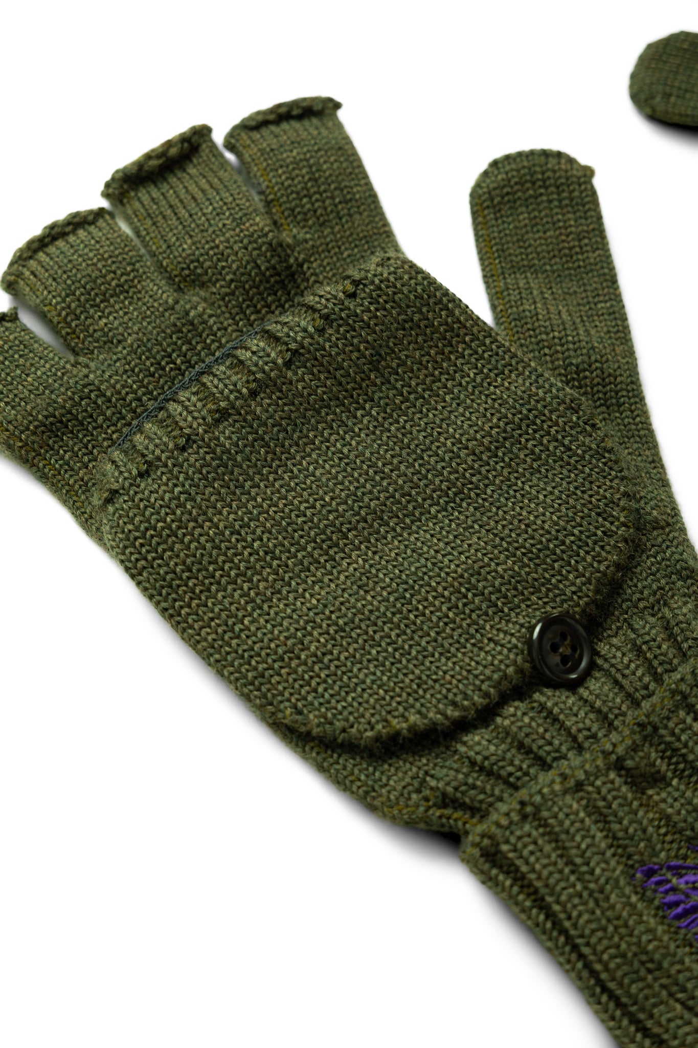 Convertible Glove Merino Wool - Olive