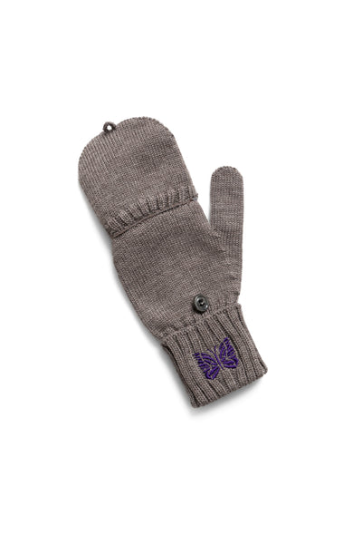 Convertible Glove Merino Wool - Grey