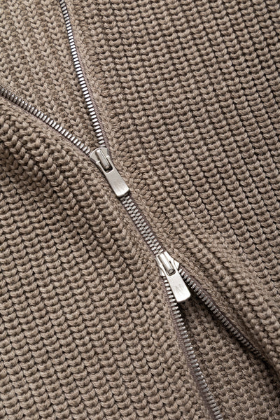 Signature Drivers Knit - Melange Brown
