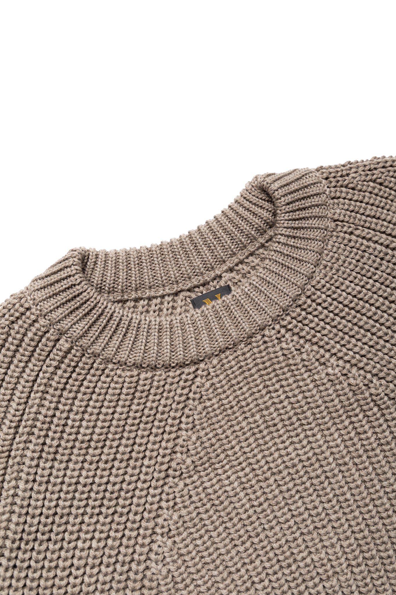 Signature Crew Neck - Melange Brown