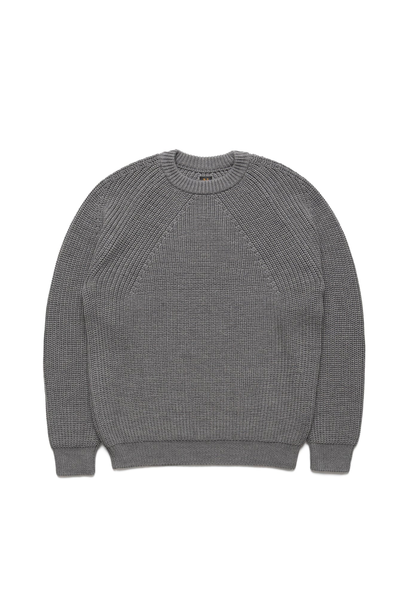Signature Crew Neck - Melange Grey