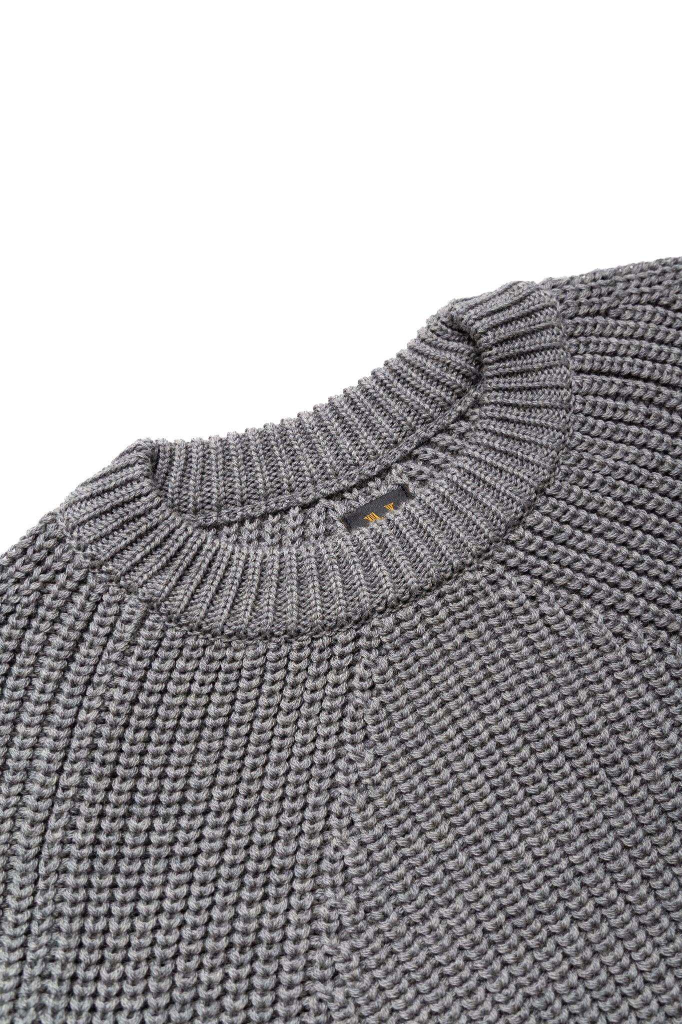 Signature Crew Neck - Melange Grey