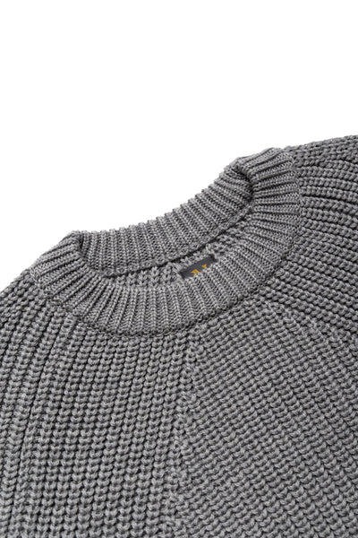 Signature Crew Neck - Melange Grey