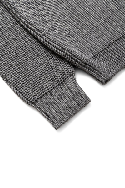 Signature Crew Neck - Melange Grey