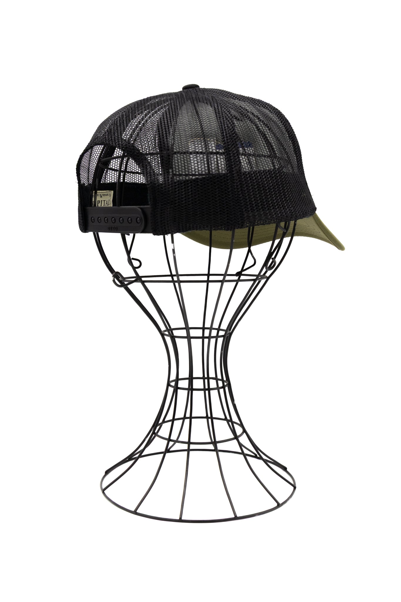 TH D.D. Trucker Cap - Black x Khaki
