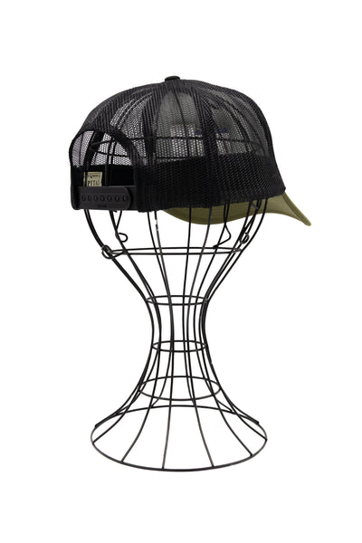 TH D.D. Trucker Cap - Black x Khaki