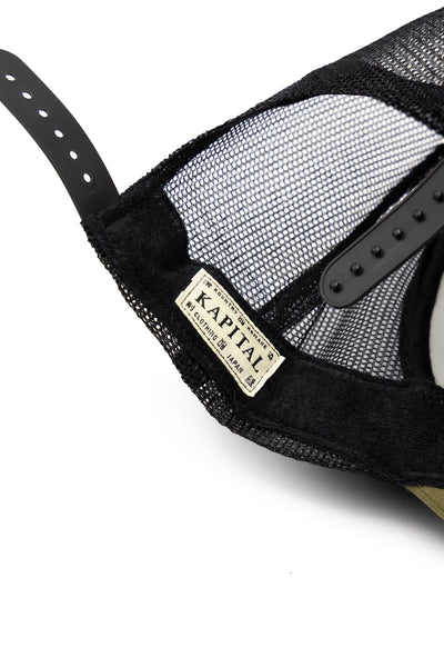 TH D.D. Trucker Cap - Black x Khaki