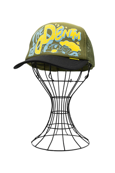 TH D.D. Trucker Cap - Khaki x Black