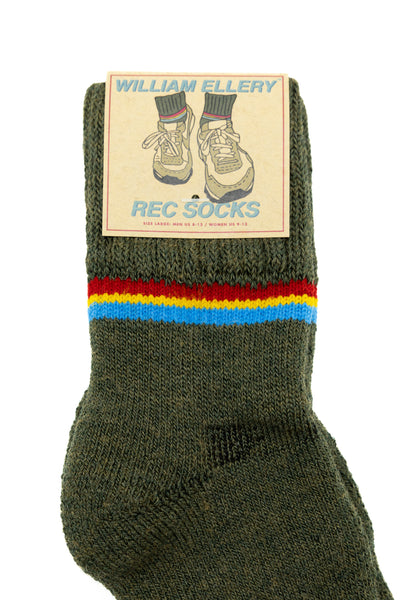 Green Racing Rec Socks