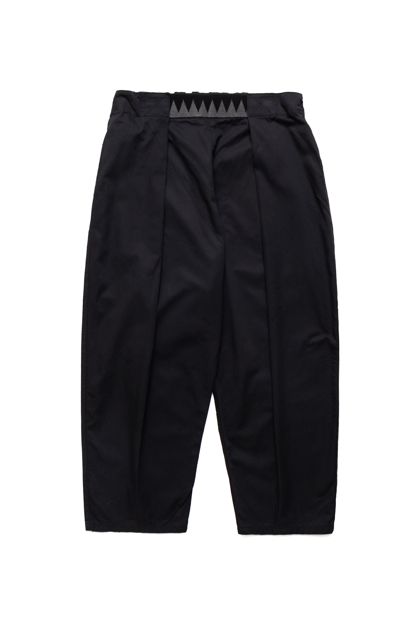 Combed Burberry Cotton EASY-BEACH-GO Pants - Black