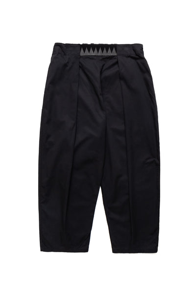 Combed Burberry Cotton EASY-BEACH-GO Pants - Black