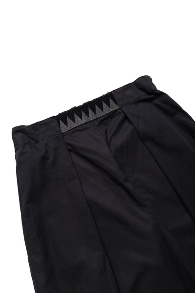 Combed Burberry Cotton EASY-BEACH-GO Pants - Black
