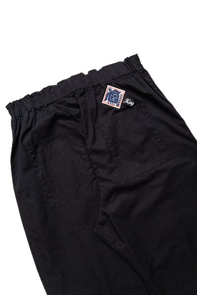 Combed Burberry Cotton EASY-BEACH-GO Pants - Black