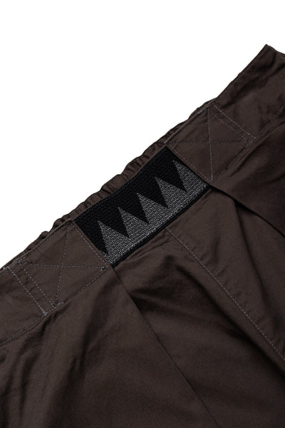 Combed Burberry Cotton EASY-BEACH-GO Pants - Dark Grey