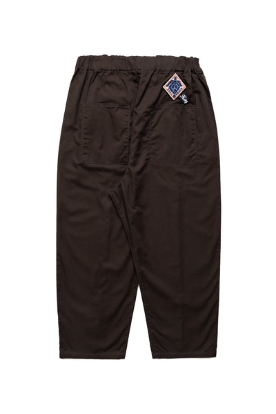 Combed Burberry Cotton EASY-BEACH-GO Pants - Dark Grey