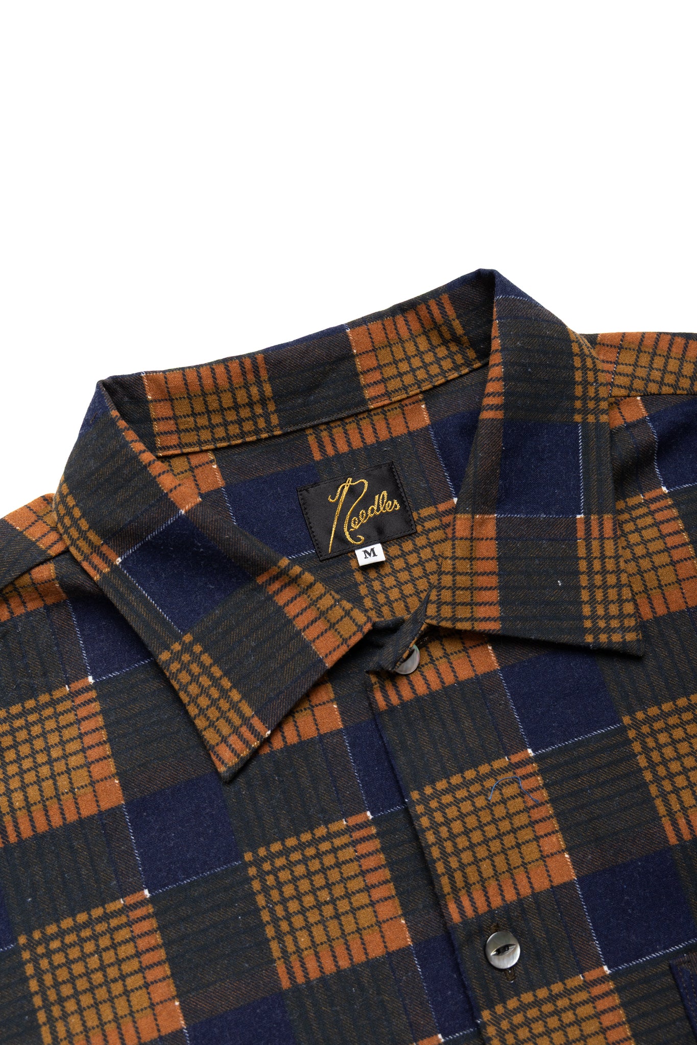One-Up Shirt Printed Flannel Plaid - Brown