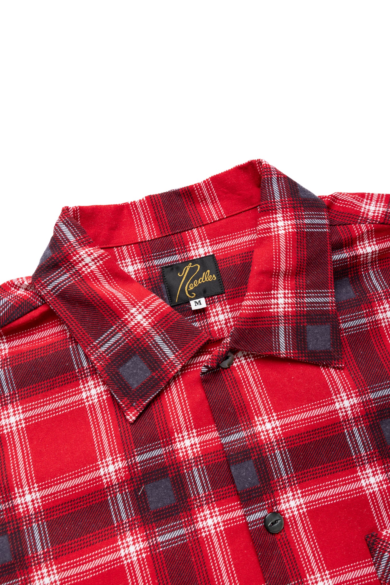 One-Up Shirt Printed Flannel Plaid - Red