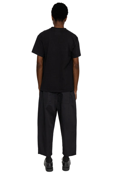 Combed Burberry Cotton EASY-BEACH-GO Pants - Black