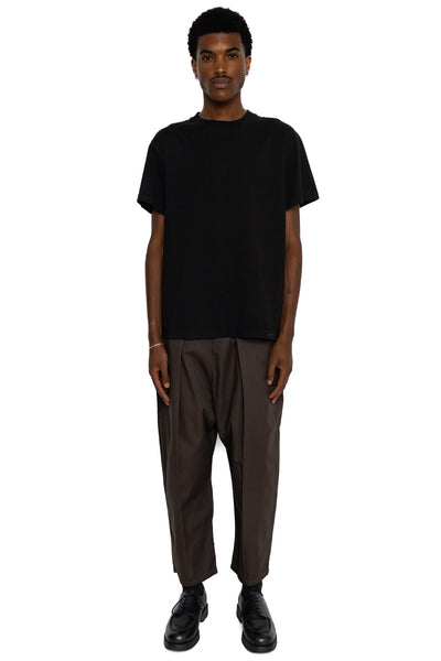 Combed Burberry Cotton EASY-BEACH-GO Pants - Dark Grey