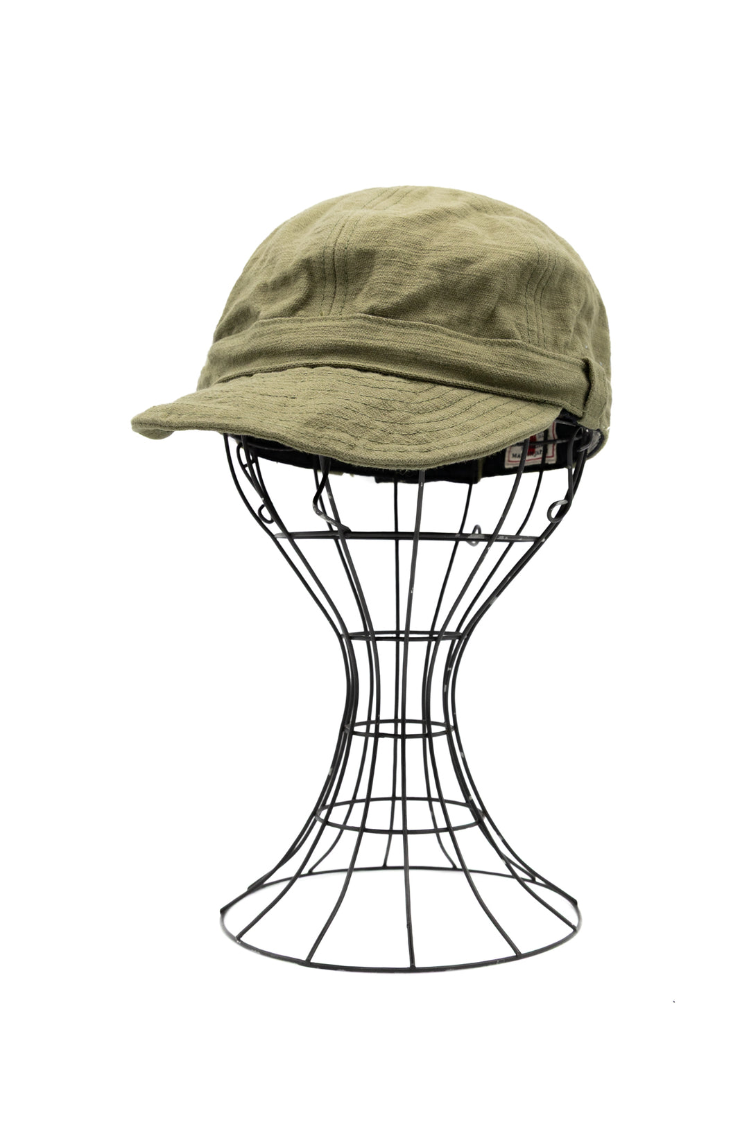 Samurai Jeans 15oz Heavy Back Satin Work Cap - Olive – BLUE IN