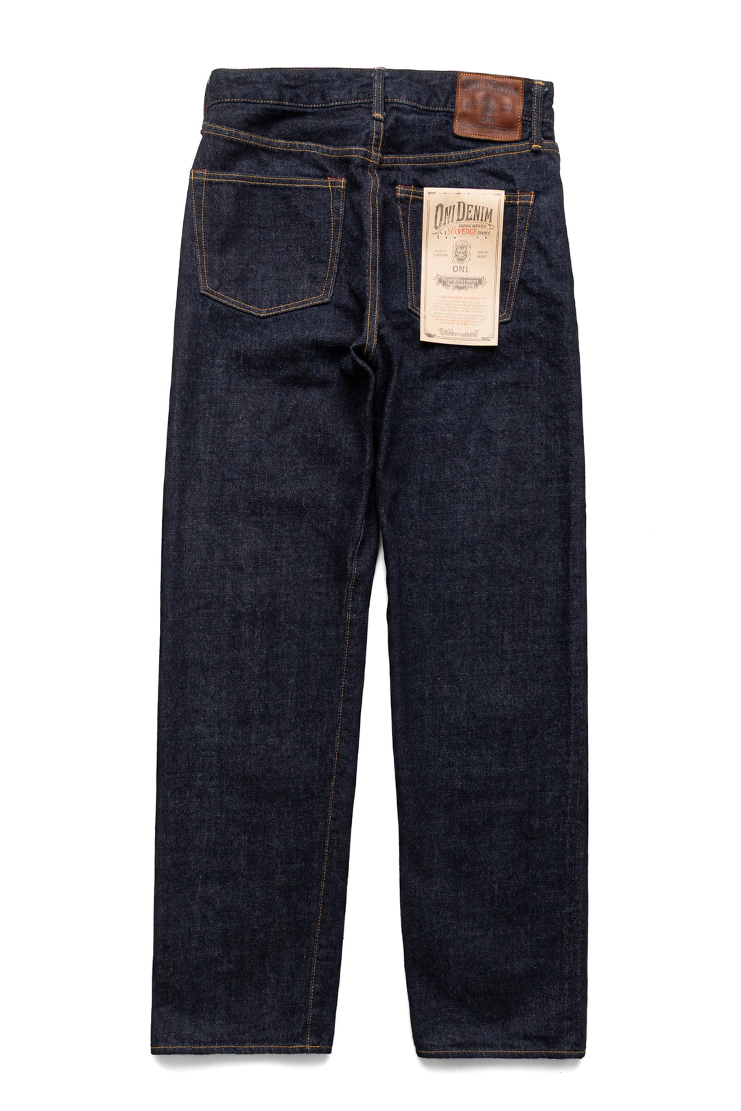 Oni Denim ONI-L700 Ladies 14oz Denim Just Right Straight – BLUE IN