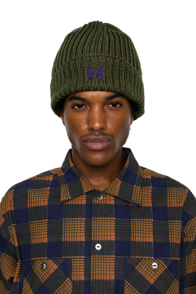 Watch Cap Merino Wool - Olive