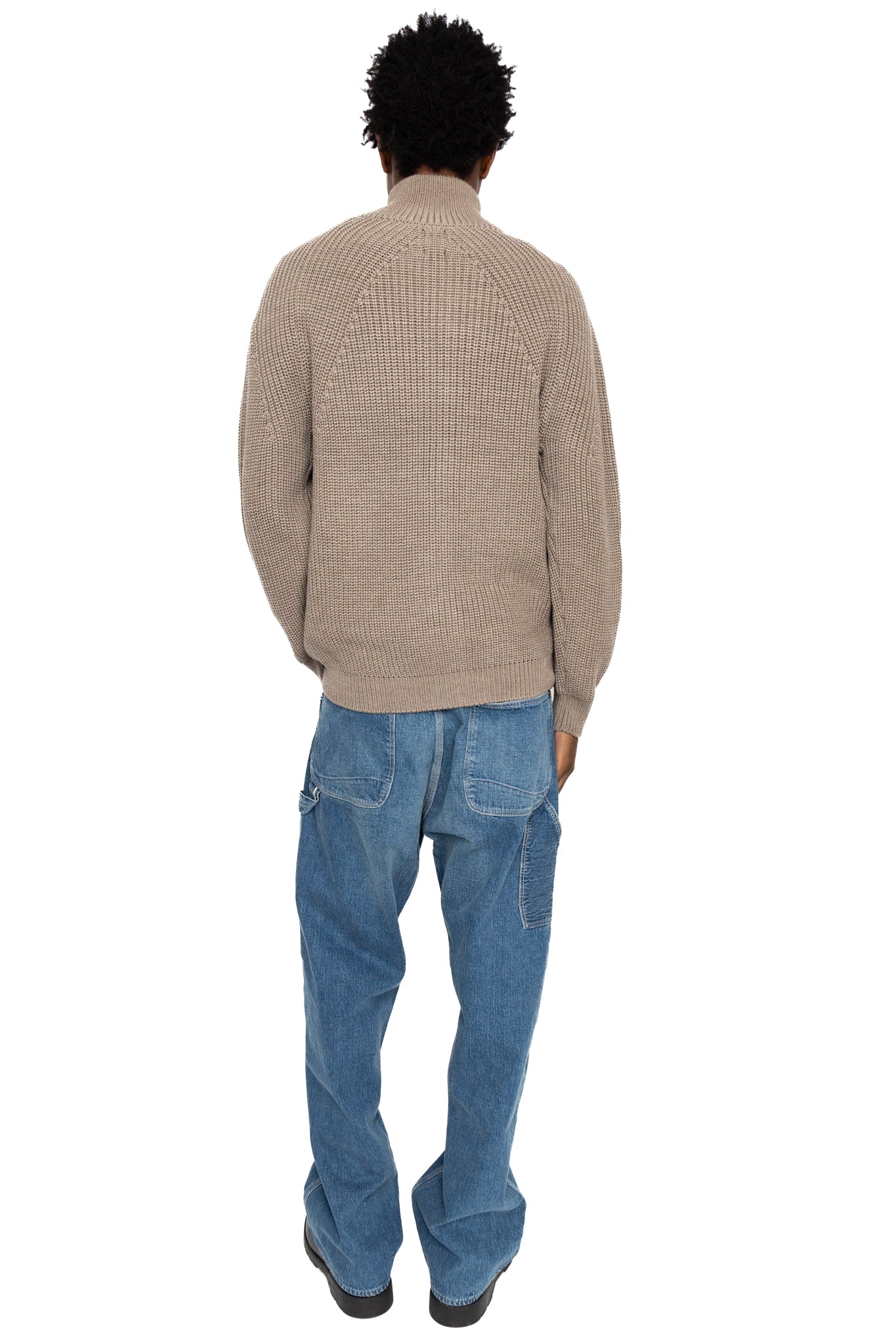 Signature Drivers Knit - Melange Brown