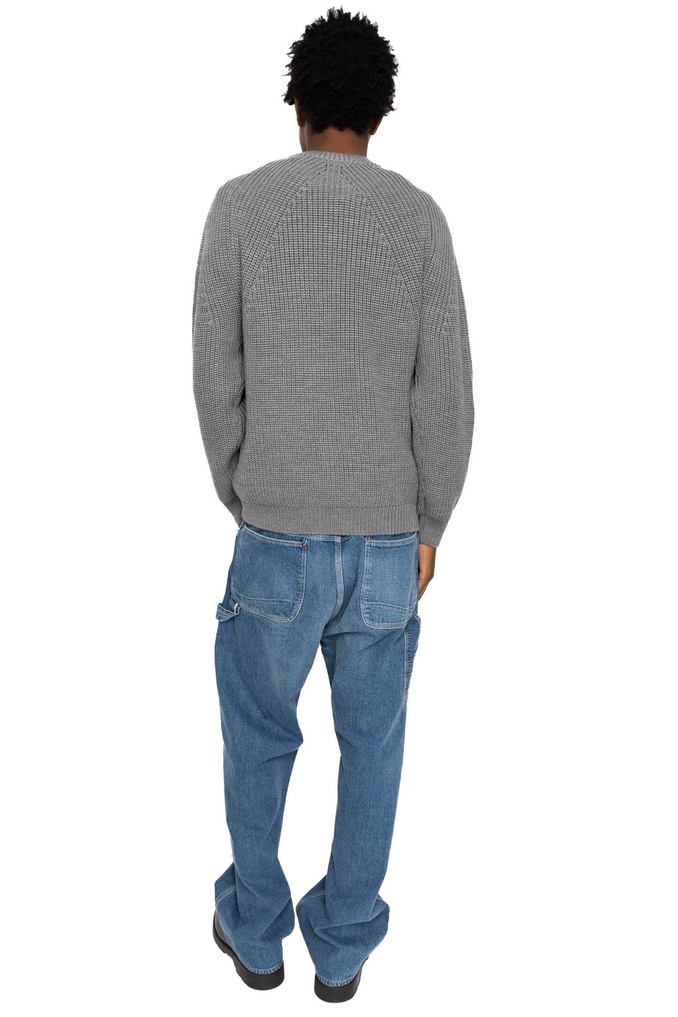 Signature Crew Neck - Melange Grey