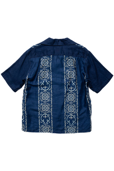 French Cloth Linen HAVANANAJA WRANGLE Collar CUBA Shirt - Ecru