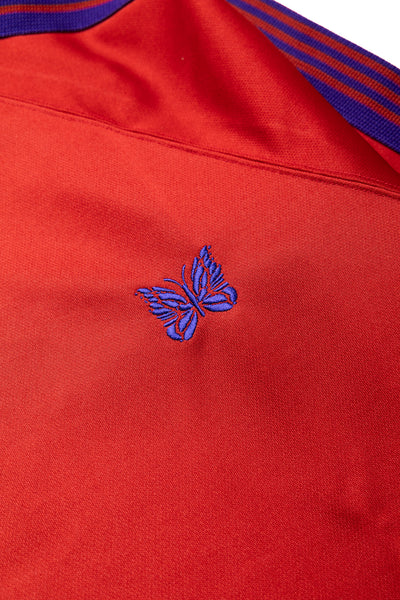 Track Crew Neck Shirt Poly Smooth - Red