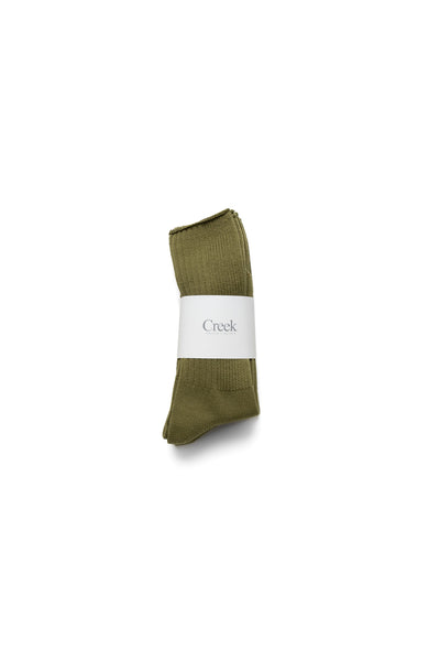 3 Pack Socks - Moss Green
