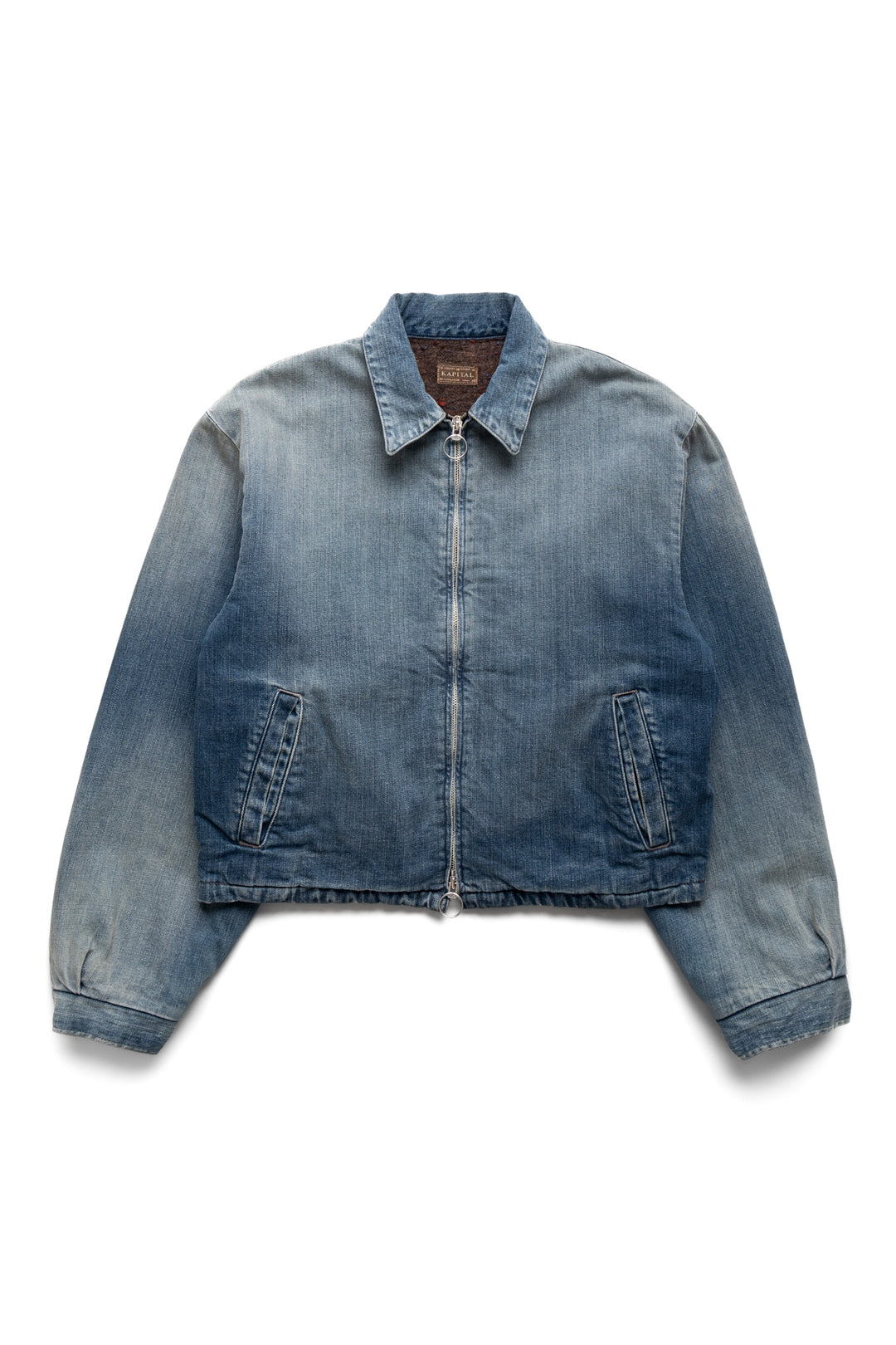 Kapital 12oz Denim HACKSAW Drizzler JKT - Indigo – BLUE IN GREEN SOHO
