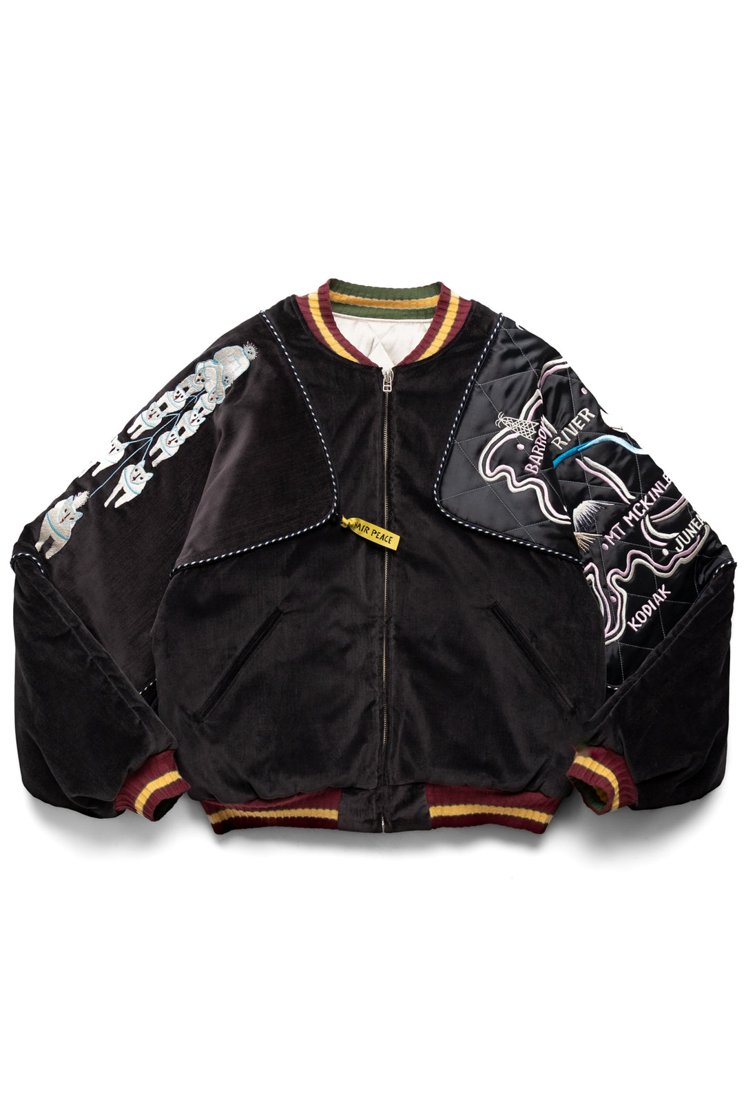 ジャケット・アウター Kapital Velveteen SHAM BOMBER JKT Kapital Velveteen SHAM BOMBER JKT (YUKON) – BLUE IN GREEN SOHO