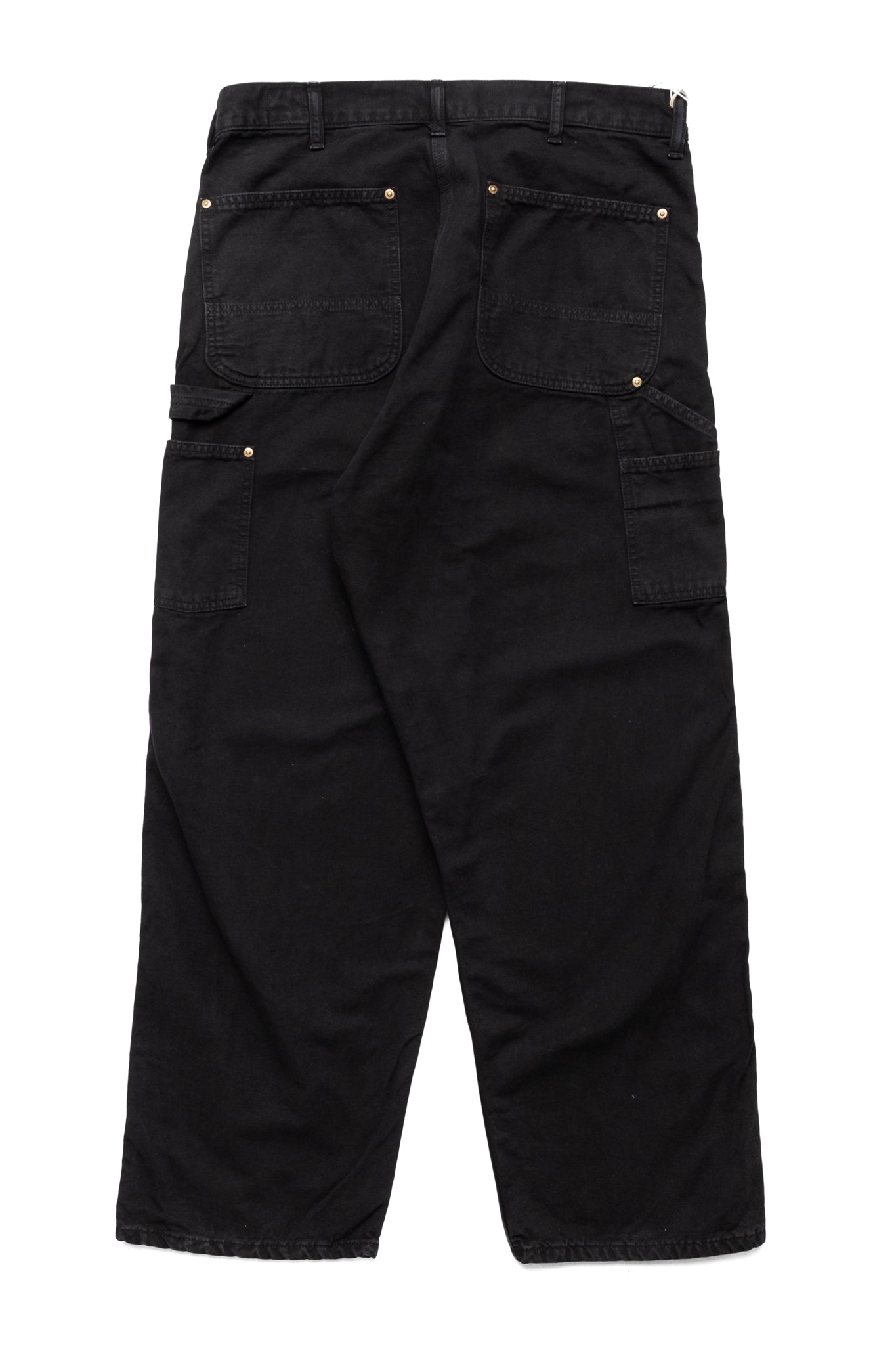 Dad's Fit Oxford Painter Pants - Black