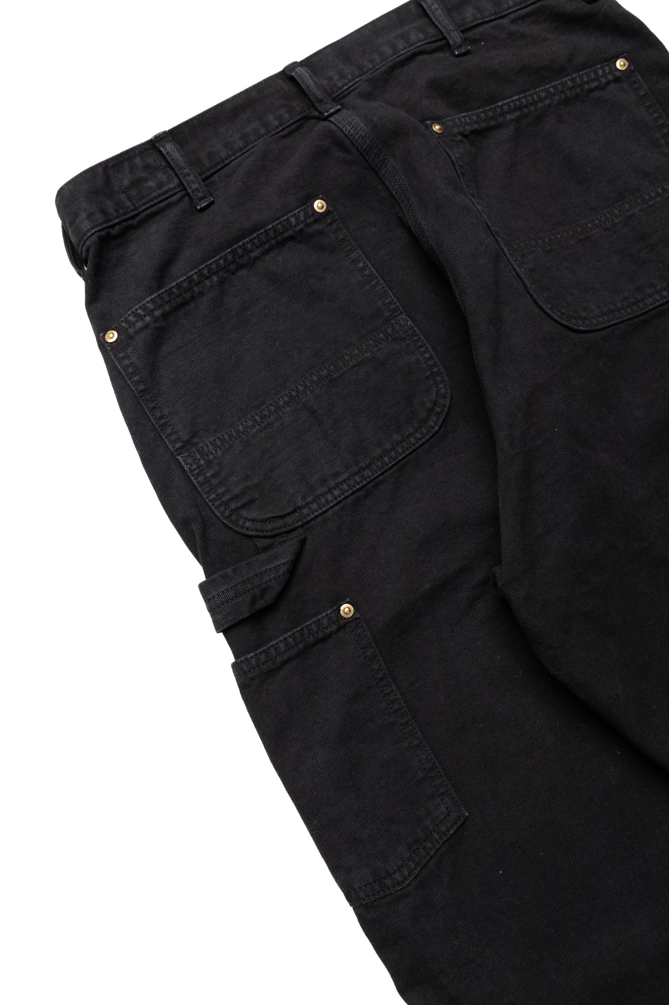 Dad's Fit Oxford Painter Pants - Black