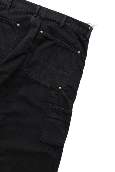 Dad's Fit Oxford Painter Pants - Black