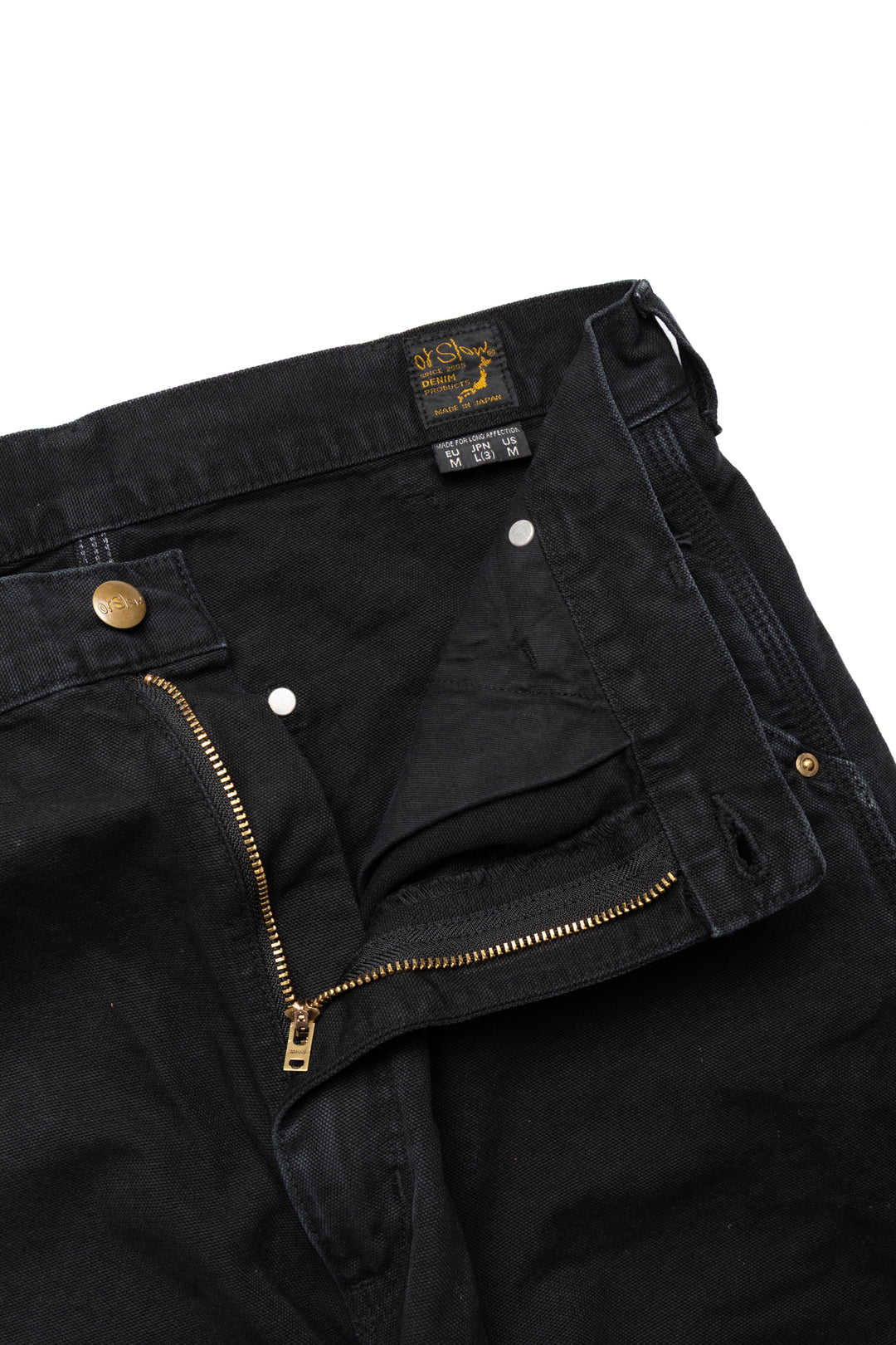 orSlow Dad's Fit Oxford Painter Pants - Black – BLUE IN