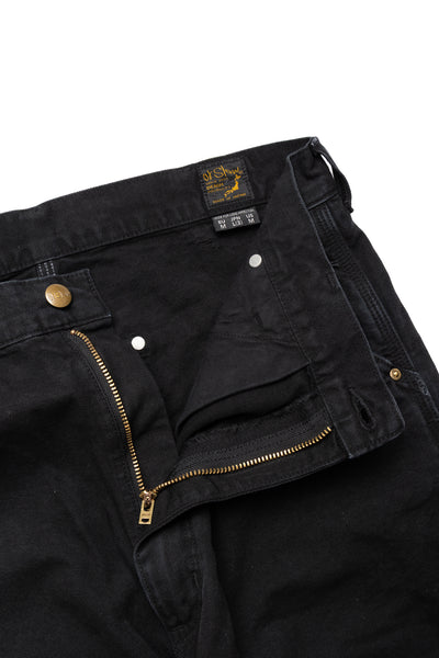 Dad's Fit Oxford Painter Pants - Black