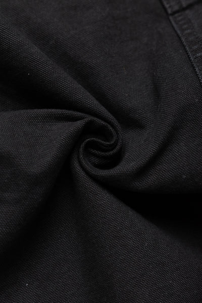 Dad's Fit Oxford Painter Pants - Black