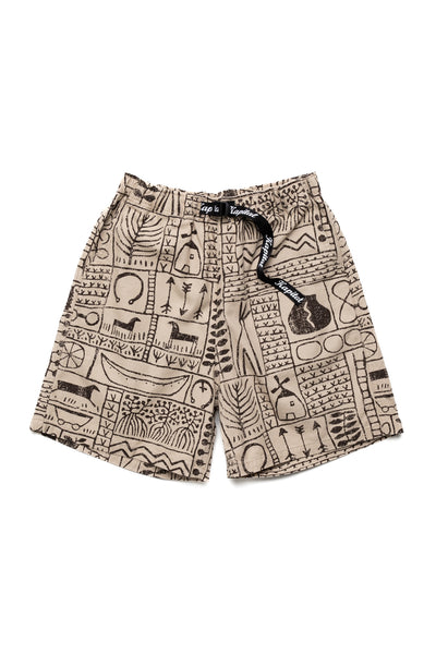 Kapital Canvas CANYON LAND EASY Shorts